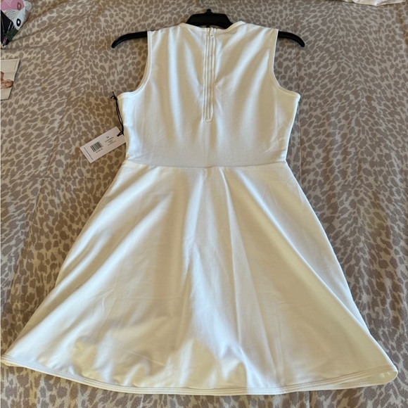 WE WORE WHAT ACTIVE DRESS WHITE IVORY TENNIS SIZE Medium Style No: WWWAB60-2 - Picture 12 of 12